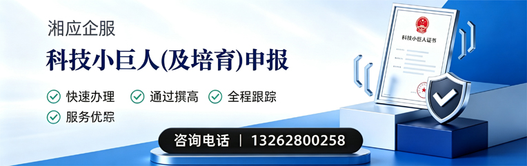 镇江科技小巨人及培育企业申报服务