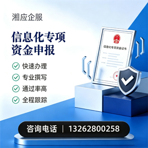 镇江信息化专项资金申报服务