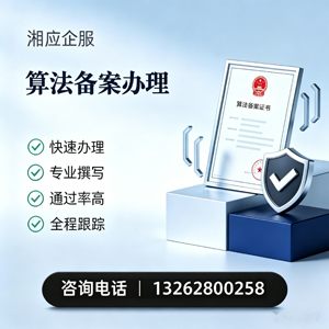 镇江算法备案申报服务
